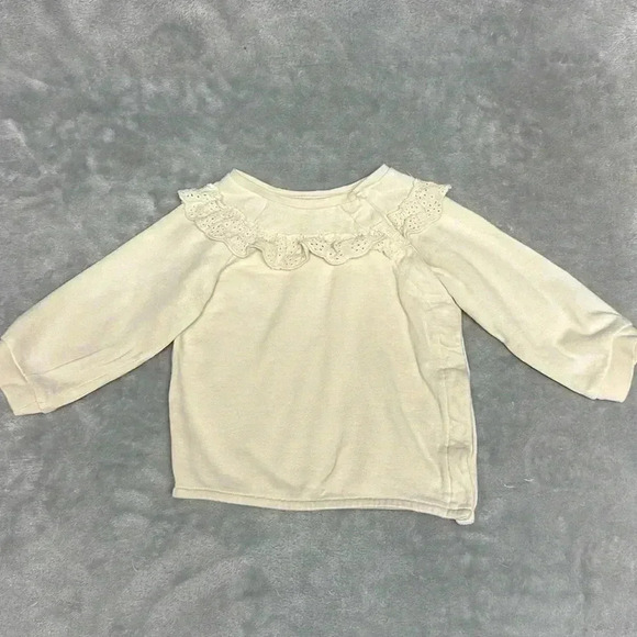 H&M Other - H&M  - Organic Cotton cross body long sleeve sweater. Size 9 months